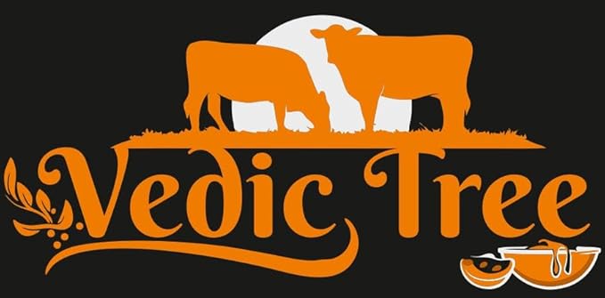 Vedic Tree Pure A2 Gir Cow Ghee (500 ml, Pack of 1) Traditional Bilona Method Curd-Based Desi Ghee for Cooking & Ayurveda