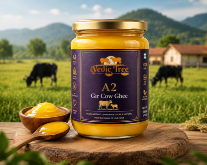 Vedic Tree Pure A2 Gir Cow Ghee 1000ML | BUY 1 GET 1 Ltr Free